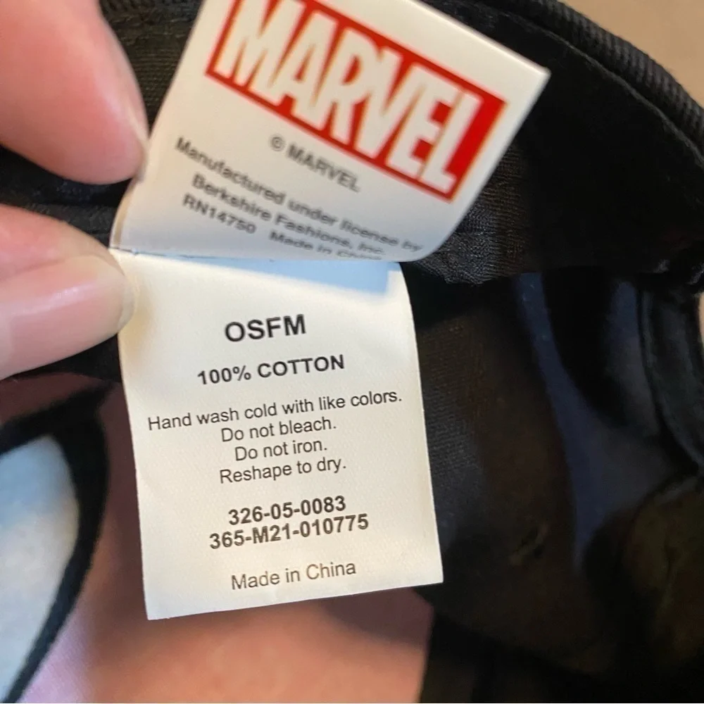 Marvel Comics SnapBack Visor Cap